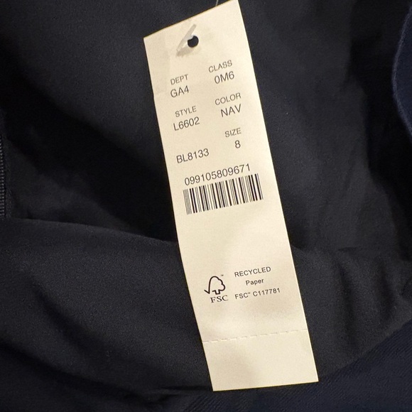 J. Crew Navy Resume Dress - Picture 7 of 7